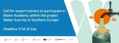 Open call for trainers to lead Water Academy organized in Spain, Italy, Greece - New Deadline 7 August 2020