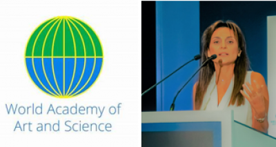 Prof. Koundouri was elected Fellow of the World Academy of Art and Science