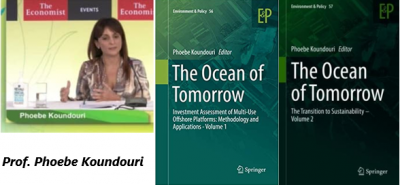 An exciting new book, edited by Prof. Phoebe Koundouri, "The Ocean of Tomorrow: The Transition to Sustainability -Volume II" 