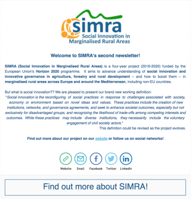 SIMRA - Newsletter #2 - April 2017